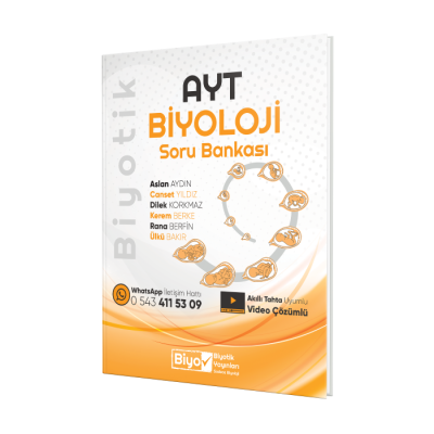BİYOTİK AYT Biyoloji Soru Bankası SegaCopy Fotokopi Merkezi