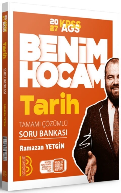 KPSS AGS Tarih Tamamı Çözümlü Soru Bankası Benim Hocam Yayınları SegaCopy Fotokopi Merkezi