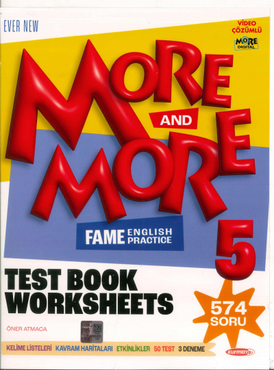 5. Sınıf New More More English 5 Fenomen Test Book Kurmay ELT Yayınları