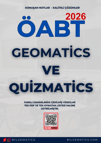 BilgeMatics Hüseyin Hoca ÖABT Geomatics ve Quizmatics SegaCopy Fotokopi Merkezi