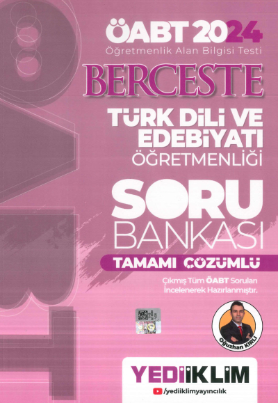 ÖABT TÜRK DİLİ VE EDEBİYATI BERCESTE TAMAMI ÇÖZÜMLÜ SORU BANKASI SegaCopy Fotokopi Merkezi