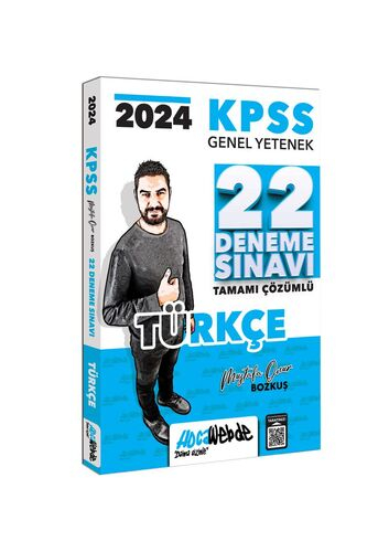 2024 KPSS GY Türkçe Tamamı Çözümlü 22 Deneme Sınavı HocaWebde Yayınlar SegaCopy Fotokopi Merkezi