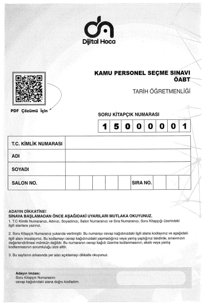 6 DENEME DİJİTAL ÇÖZÜMLÜ