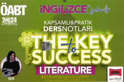 ÖABT İNGİLİZCE THE KEY TO SUCCESS PRATİK DERS NOTLARI (LITERATURE) SegaCopy Fotokopi Merkezi