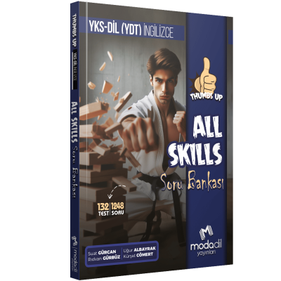 YKS DİL Thumbs Up All Skills Soru Bankası Modadil Yayınları SegaCopy Fotokopi Merkezi