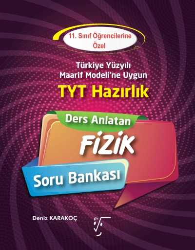 11.Sınıf TYT Hazırlık Ders Anlatan Fizik Soru Bankası Karekök Yayınları SegaCopy Fotokopi Merkezi