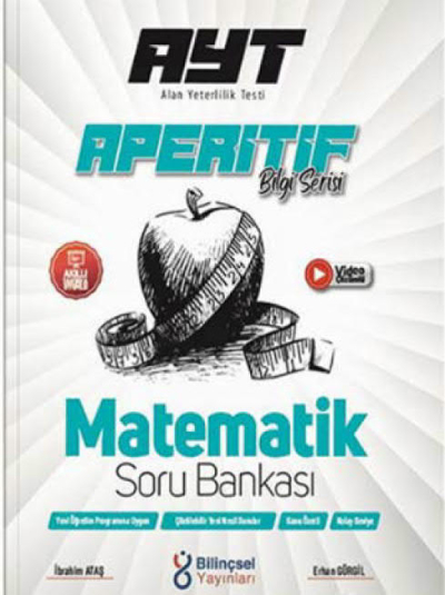 AYT Aperitif Matematik Soru Bankası Bilinçsel Yayınları SegaCopy Fotokopi Merkezi