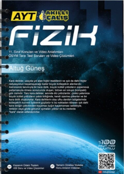 Altuğ Güneş AYT Fizik 2. Kitap SegaCopy Fotokopi Merkezi