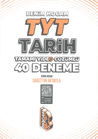 TYT Tarih Tamamı Video Çözümlü 40 Deneme Sınavı