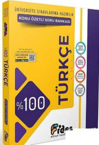 Tüm ÖSYM Sınavlarına Hazırlık %100 Türkçe Konu Özetli Soru Bankası Fides Yayınları SegaCopy Fotokopi Merkezi
