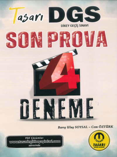 DGS SON PROVA 4 DENEME SegaCopy Fotokopi Merkezi