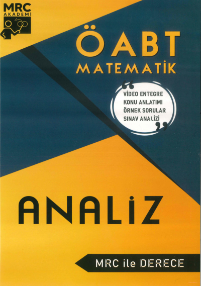 ÖABT İLKÖĞRETİM MATEMATİK ANALİZ MRC İLE DERECE SegaCopy Fotokopi Merkezi