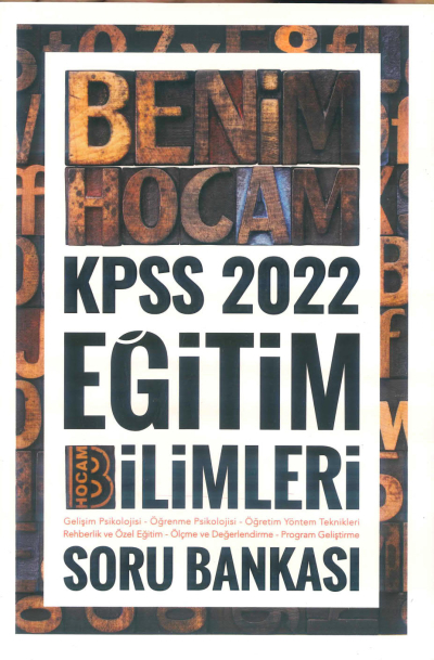 EĞİTİM BİLİMLERİ TÜM DERSLER SORU BANKASI SegaCopy Fotokopi Merkezi