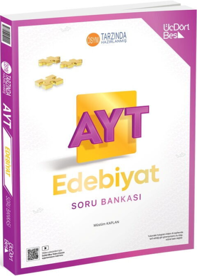 2027 AYT Edebiyat Soru Bankası 345 Üç Dört Beş Yayınları SegaCopy Fotokopi Merkezi