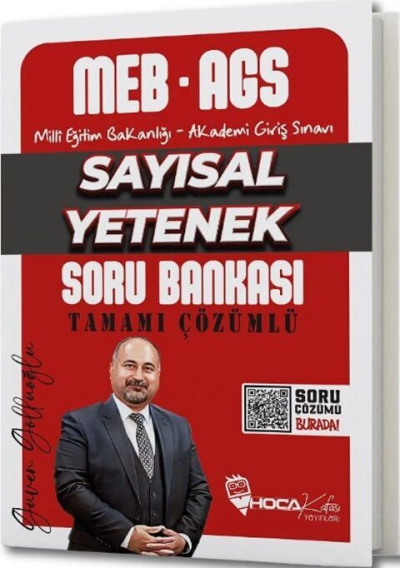 2025 MEB-AGS Sayısal Yetenek Soru Bankası Çözümlü Hoca Kafası Yayınları SegaCopy Fotokopi Merkezi