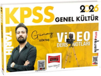 2026 KPSS Genel Kültür Tarih Video Ders Notları Yargı Yayınevi SegaCopy Fotokopi Merkezi
