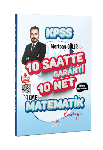 2026 KPSS Mertcan Güler ile Tamamı Video Anlatımlı 10 Saatte Garanti 10 Net Temel Matematik Kampı Dizgi Kitap Yayınları SegaCopy Fotokopi Merkezi