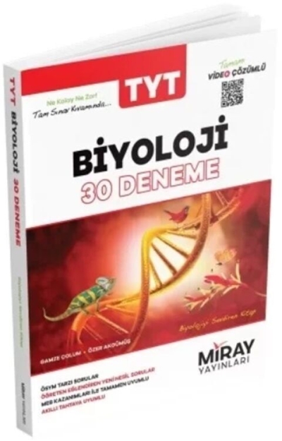 TYT Biyoloji 30 Deneme Miray Yayınları SegaCopy Fotokopi Merkezi