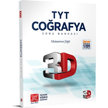 TYT 3D Coğrafya Soru Bankası SegaCopy Fotokopi Merkezi