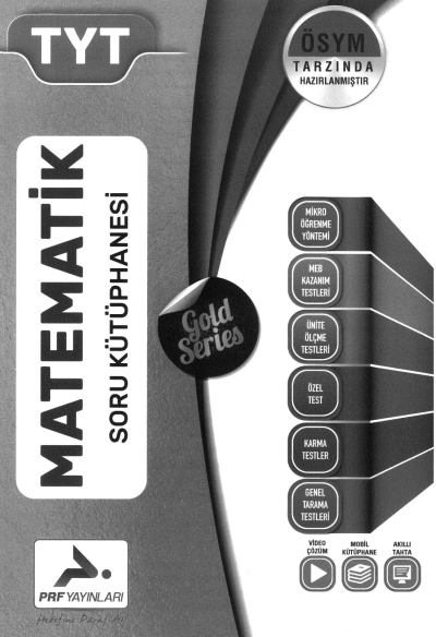 TYT MATEMATİK GOLD SERİSİ SORU KÜTÜPHANESİ