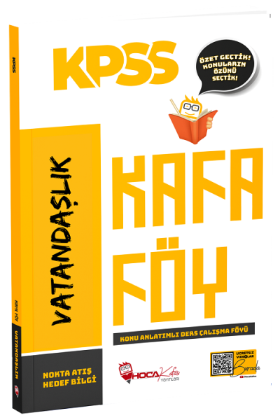 KPSS Vatandaşlık Konu Anlatımlı Kafa Föy Hoca Kafası