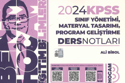 SINIF YÖN.-MATERYAL TASARIMI-PROGRAM GELİŞTİRME DERS NOTLARI SegaCopy Fotokopi Merkezi