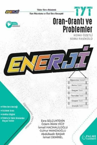 TYT Enerji Oran-orantı ve Problemler Konu Özetli Soru Fasikülü SegaCopy Fotokopi Merkezi