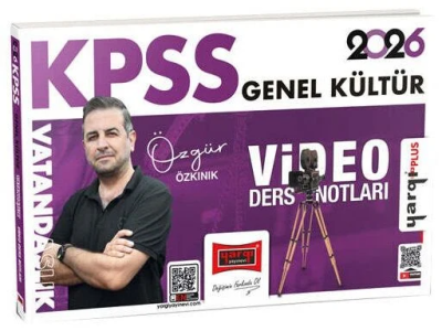 2026 KPSS Vatandaşlık Video Ders Notları Özgür Özkınık Yargı Yayınları SegaCopy Fotokopi Merkezi