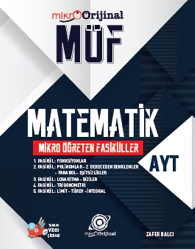 Mikro AYT Matematik MÖF Mikro Öğreten Fasiküller Orijinal Yayınları SegaCopy Fotokopi Merkezi