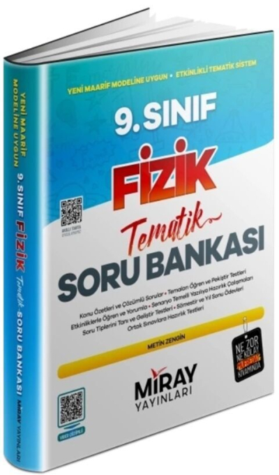 9. Sınıf Fizik Tematik Konu Özetli Soru Bankası Miray Yayınları SegaCopy Fotokopi Merkezi