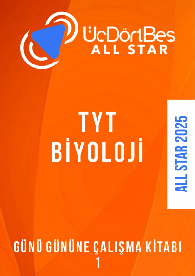 ALL STAR TYT BİYOLOJİ Günü Gününe Çalışma Kitabı 1