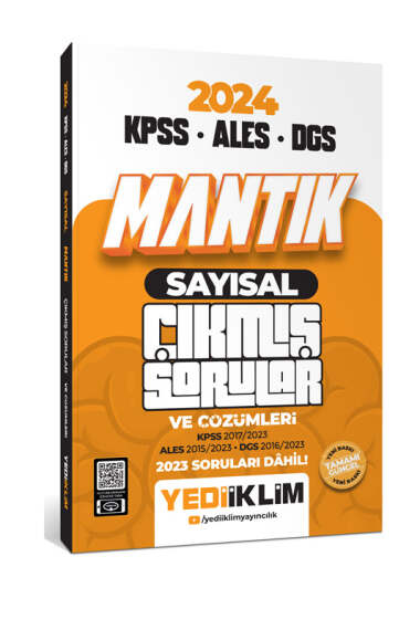 2024 KPSS ALES DGS Sayısal Mantık Tamamı Çözümlü Çıkmış Sorular (2015-2023) SegaCopy Fotokopi Merkezi