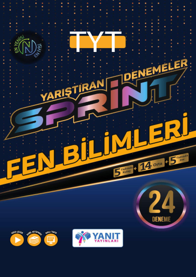 TYT Fen Bilimleri Sprint 24 Deneme Yanıt Yayınları SegaCopy Fotokopi Merkezi