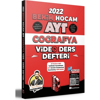 AYT COĞRAFYA VİDEO DERS DEFTERİ SegaCopy Fotokopi Merkezi
