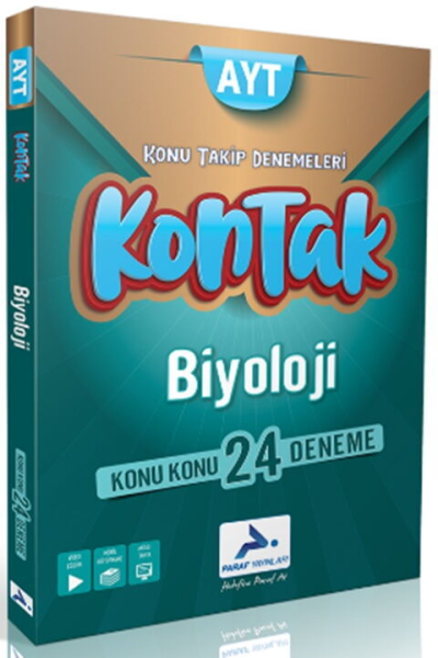 AYT Biyoloji Kontak Konu Takip Denemeleri Paraf Akademi SegaCopy Fotokopi Merkezi