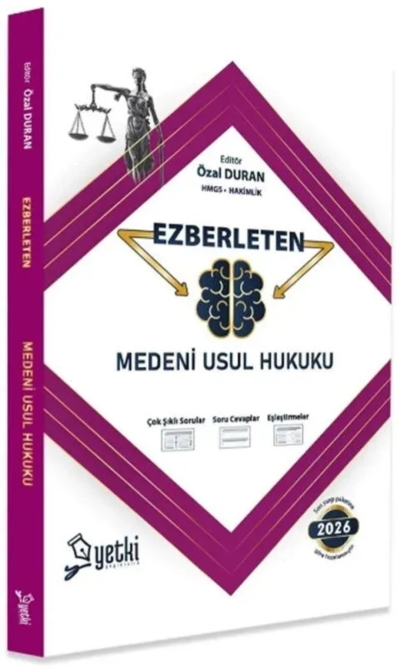 Ezberleten Medeni Usul Hukuku Yetki Yayınları 2026 SegaCopy Fotokopi Merkezi