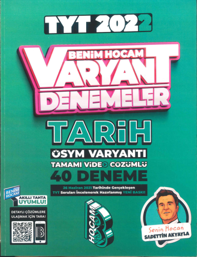 TYT TARİH VARYANT 40 DENEME