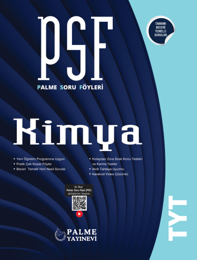 TYT Kimya PSF Palme Soru Föyü SegaCopy Fotokopi Merkezi