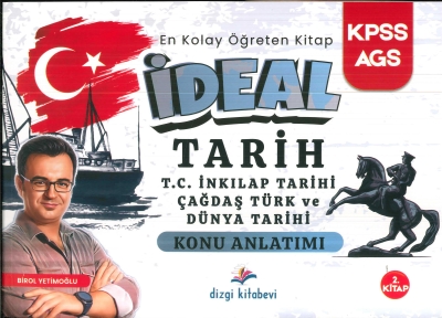 2026 KPSS MEB AGS İdeal Tarih Konu Anlatımı Birol Yetimoğlu 2. Cilt Dizgi Kitap SegaCopy Fotokopi Merkezi