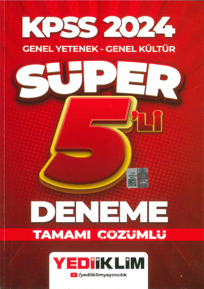GY-GK SÜPER 5'lİ DENEME TAMAMI ÇÖZÜMLÜ SegaCopy Fotokopi Merkezi