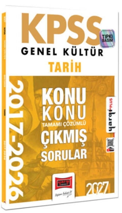 KPSS Genel Kültür Tarih Konu Konu Tamamı Çözümlü 10 Yıl Çıkmış Sorular Yargı Yayınları SegaCopy Fotokopi Merkezi