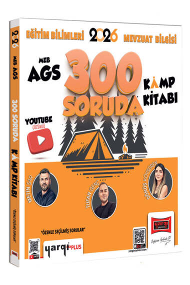 2026 MEB-AGS Eğitim Bilimleri ve Mevzuat Bilgisi 300 Soruda Youtube Çözümlü Kamp Kitabı Yargı Yayınları SegaCopy Fotokopi Merkezi