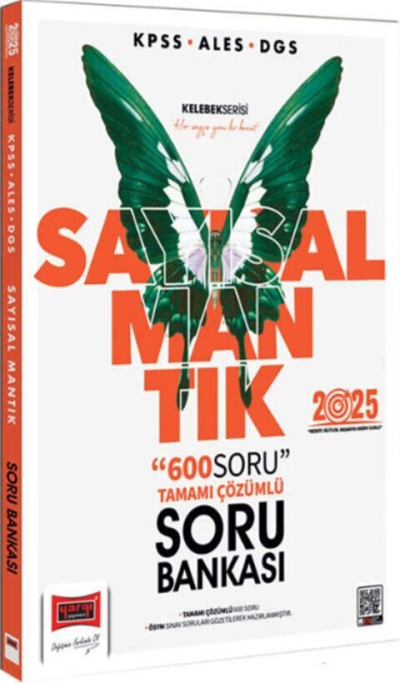 2025 KPSS ALES DGS Kelebek Serisi Sayısal Mantık Tamamı Çözümlü Soru Bankası Yargı Yayınları SegaCopy Fotokopi Merkezi