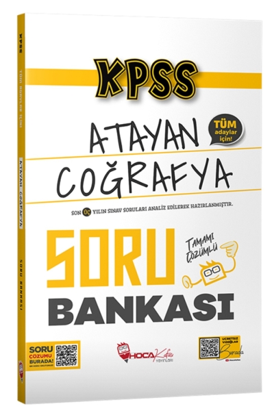 KPSS Coğrafya Atayan Soru Bankası Hoca Kafası SegaCopy Fotokopi Merkezi