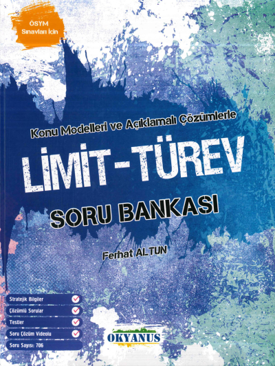 TYT-AYT LİMİT-TÜREV AÇIKLAMALI ÇÖZÜMLÜ SORU BANKASI SegaCopy Fotokopi Merkezi