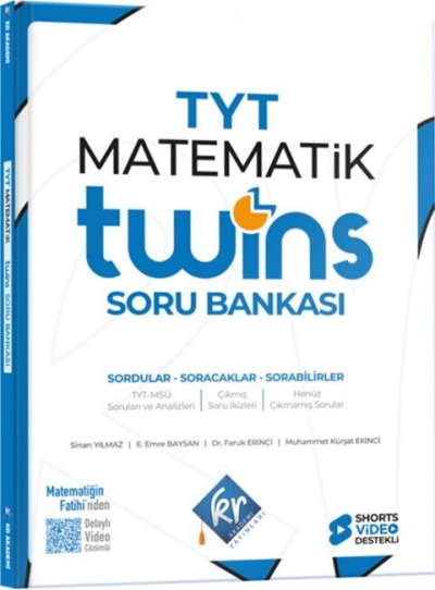 TYT Twins Matematik Soru Bankası KR Akademi Yayınları SegaCopy Fotokopi Merkezi