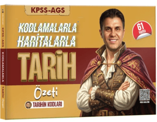 KPSS-AGS Kodlamalarla Haritalarla Tarih Özeti Zeduva Yayınları