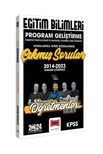 2024 KPSS Eğitim Bilimleri Öğretmenler Ekibi Program Geliştirme Konularına Göre Düzenlenmiş Çıkmış Sorular (2014-2023)