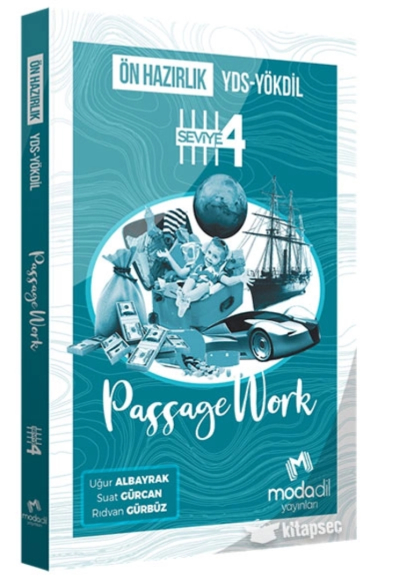 YDS YÖKDİL Ön Hazırlık Passagework Seviye 4 Modadil Yayınları