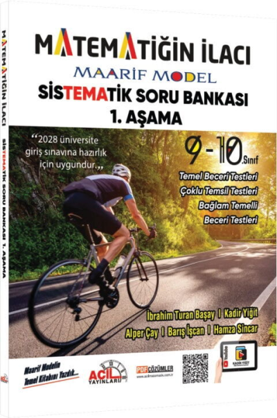 2028 TYT Matematiğin İlacı Maarif Model Sistematik Soru Bankası 1 Acil Yayınları SegaCopy Fotokopi Merkezi